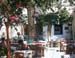 03 Oasis Garden Restaurant, Mykonos  Even with cruise ships in town, one could find backstreet restaurants, 