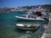 06 Lumpy seas in Mykonos harbor during meltemi