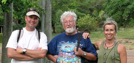 Alan, Gunter, Kevin in Cooktown