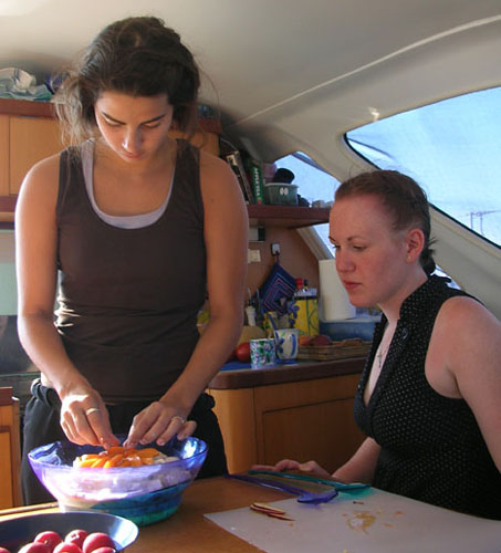 04 Making fruit salad, Lavrion