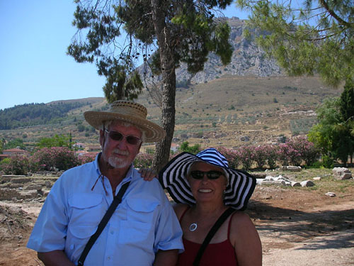 07 Lois and Gunter in Old Corinth