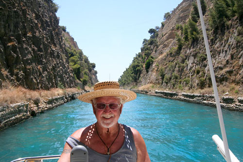 11 Looking back on the Corinth Canal