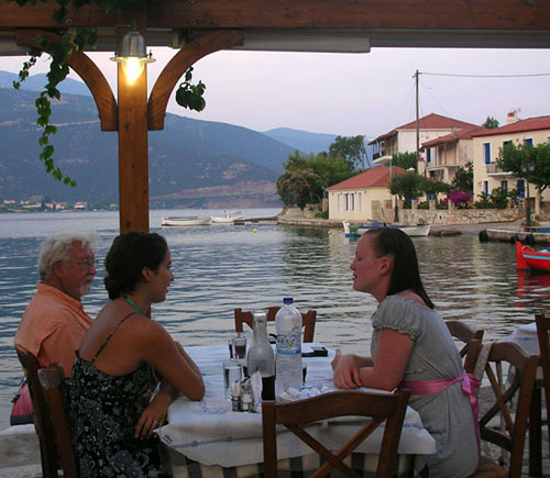 16 Birthday dinner in Trizonia