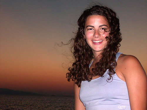 31 Kaela with a passage sunset