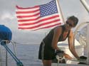 30 Kaela furling in the jib