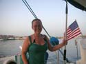 36 Randi Jo with the boat hook, Reggio Calabria, Italy