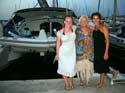 40 Three women ready for a night on the town, Tropea