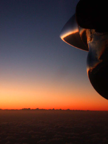 DSCN5723 Flying into Lau at Sunrise