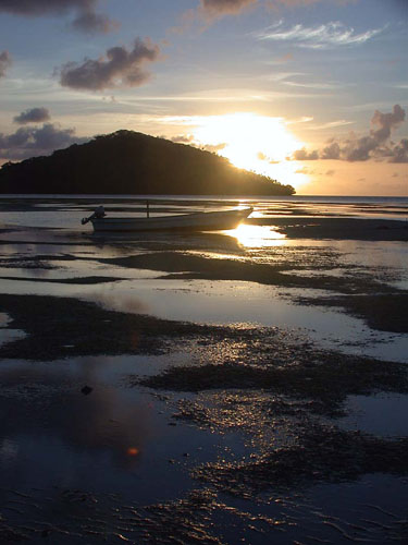 DSCN5787 Sunset at Low Tide