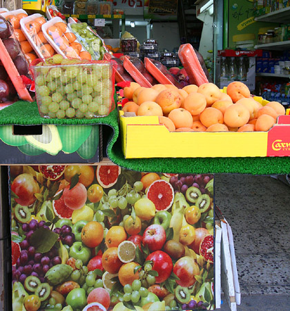 20 Candied Fruit Display at the Market, Jerusalem