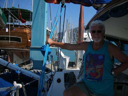 13 Gunter is cool as we are put into our spot on the hard.