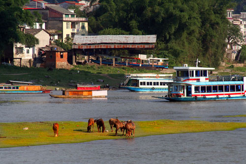 Yangshuo from the River