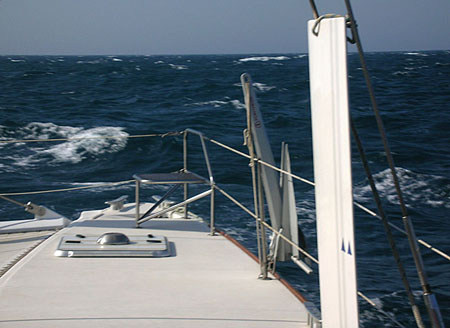 01 Steep Seas at Bab el Mandeb, Strait of Sorrows, Red Sea