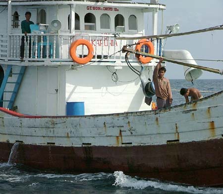12 The three Indonesian fisherman