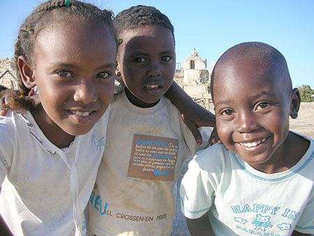 14 Children near the Suakin Market, Sudan