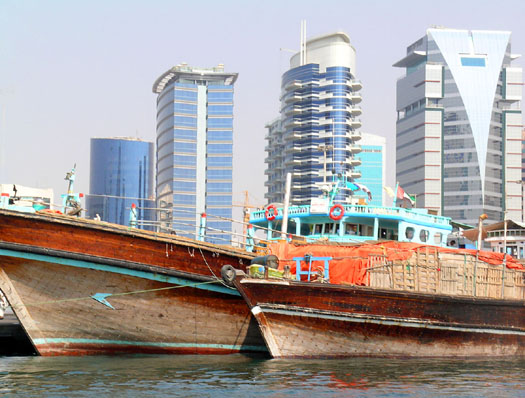 DSCN0023 Dhows and High Risers, Dubai Creek