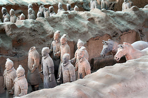 11 Soldiers with horses