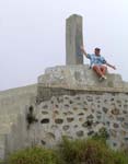 Alison at the top of Kelimutu