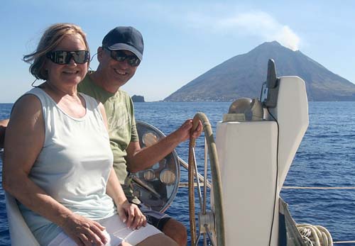 18 Sailing past Stromboli