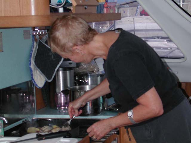 AnneCookingonBoard