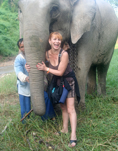 IMG_5890 Judi gets up close and personal