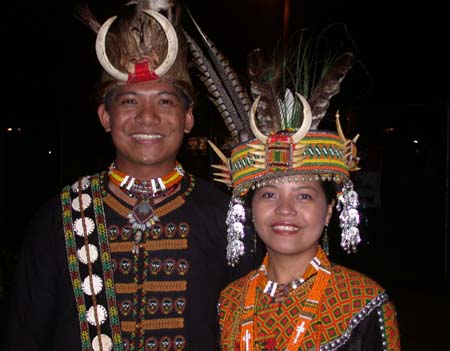 Performers from Taiwanese Hill Tribe
