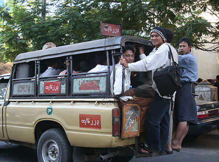 31 A Burmese bus