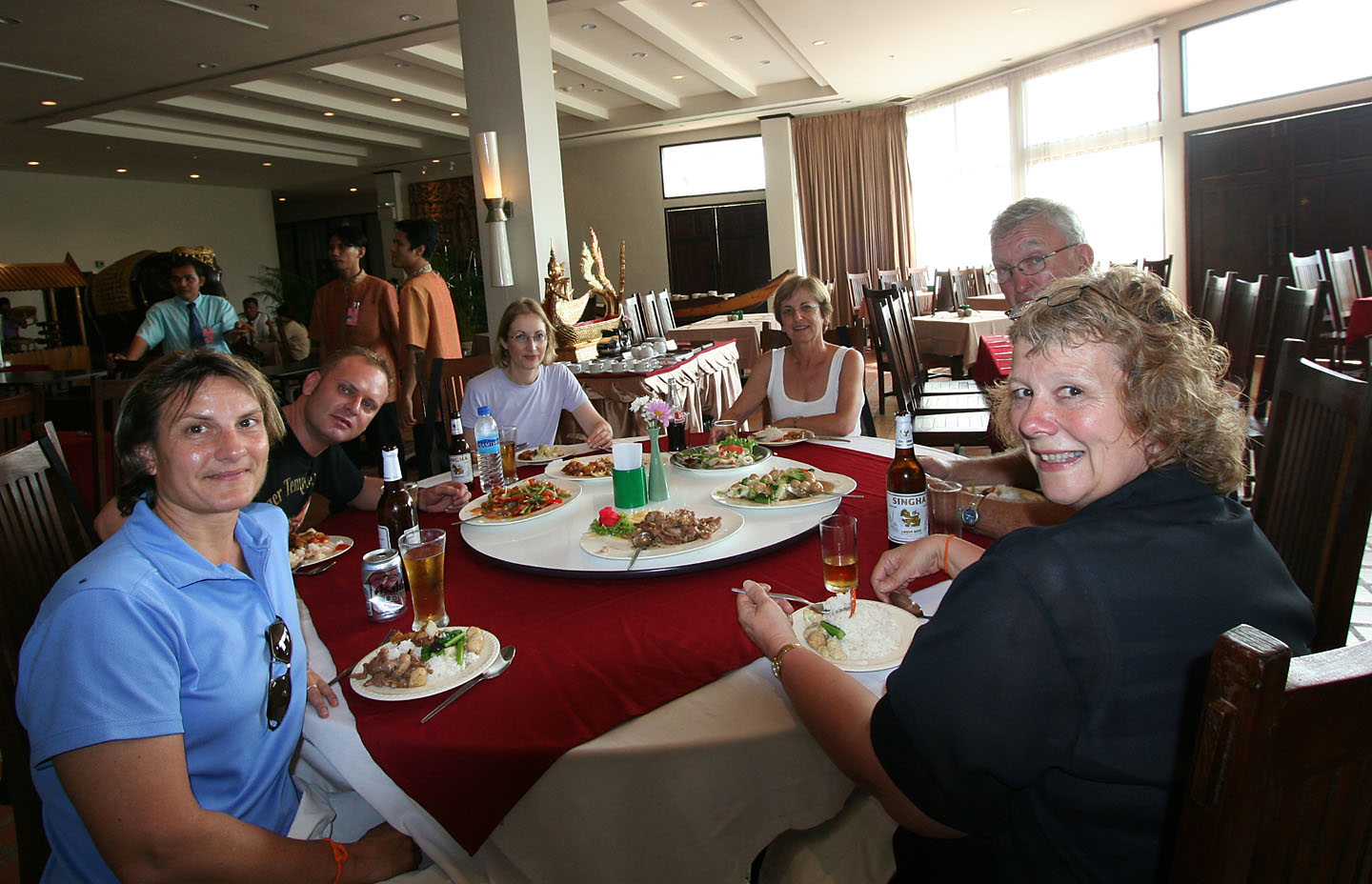 6 Lunch, the second table