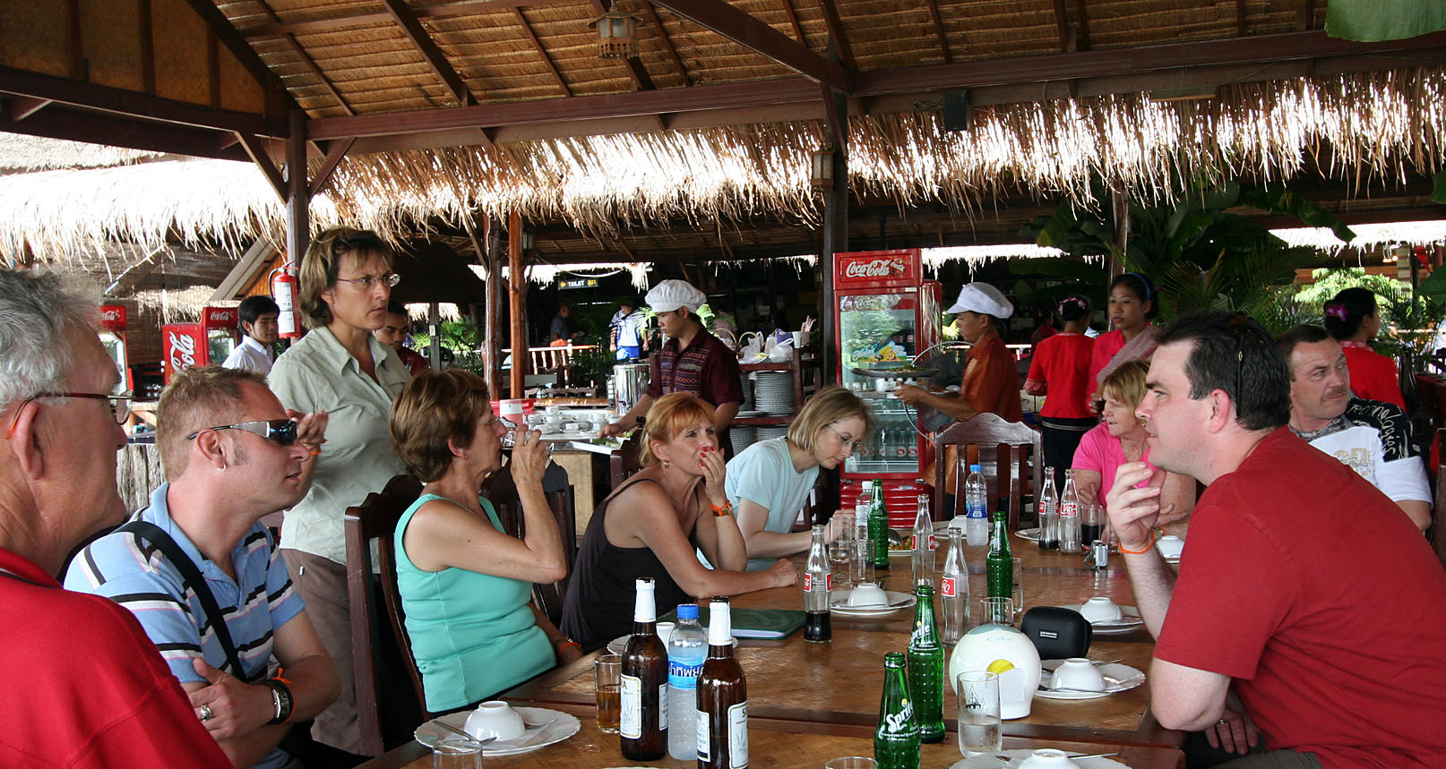3 Peregrine group at River Kwai Restaurant