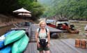 9  Lois gets ready to depart on the longtail