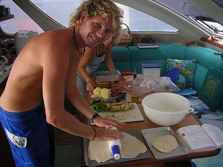 14 Chris and Lois Making Pizza