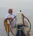 26 Approaching Marmaris.  One happy man at the final destination for Voyage Six.