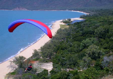 Hang Gliding at the Beach